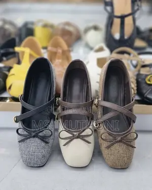 French-Retro Style Square-Toe Mary Jane Flats Size 37-42
