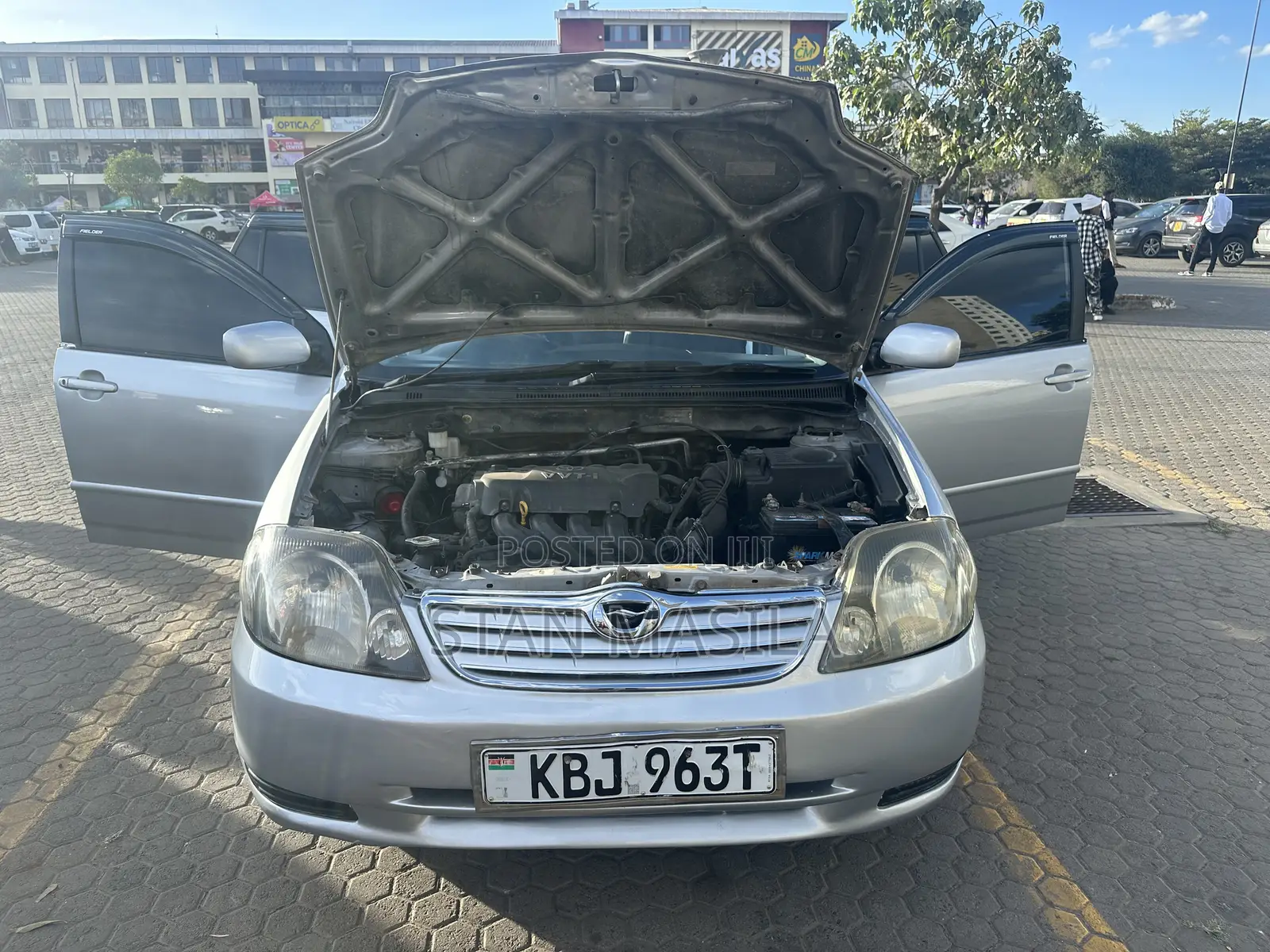 Toyota Corolla Fielder 2002 Silver