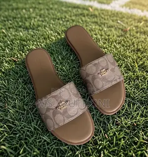 Coach Signature Monogram Flat Slide Sandals 37-42