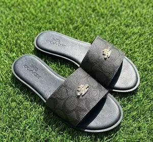 Coach Signature Monogram Flat Slide Sandals 37-42