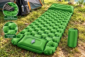 Comfortable Inflatable Camping Mattress With in Built Pump