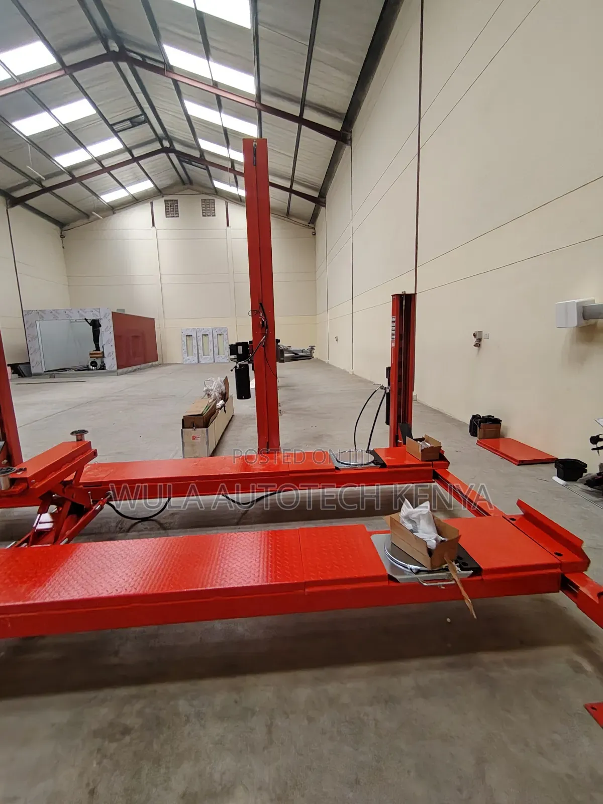 Designed for Professional Workshop Use 4post Carlift Machine Sunshine