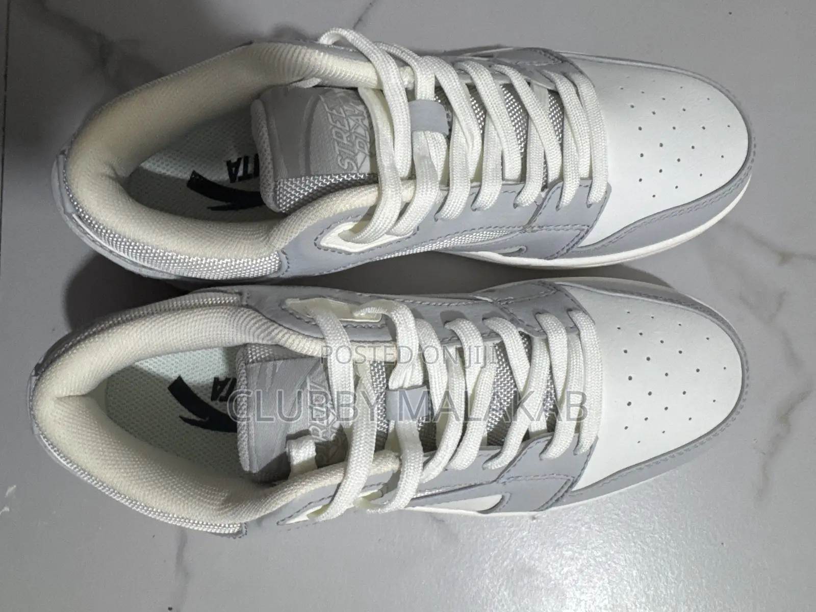 White Grey Sneakers – Brand New