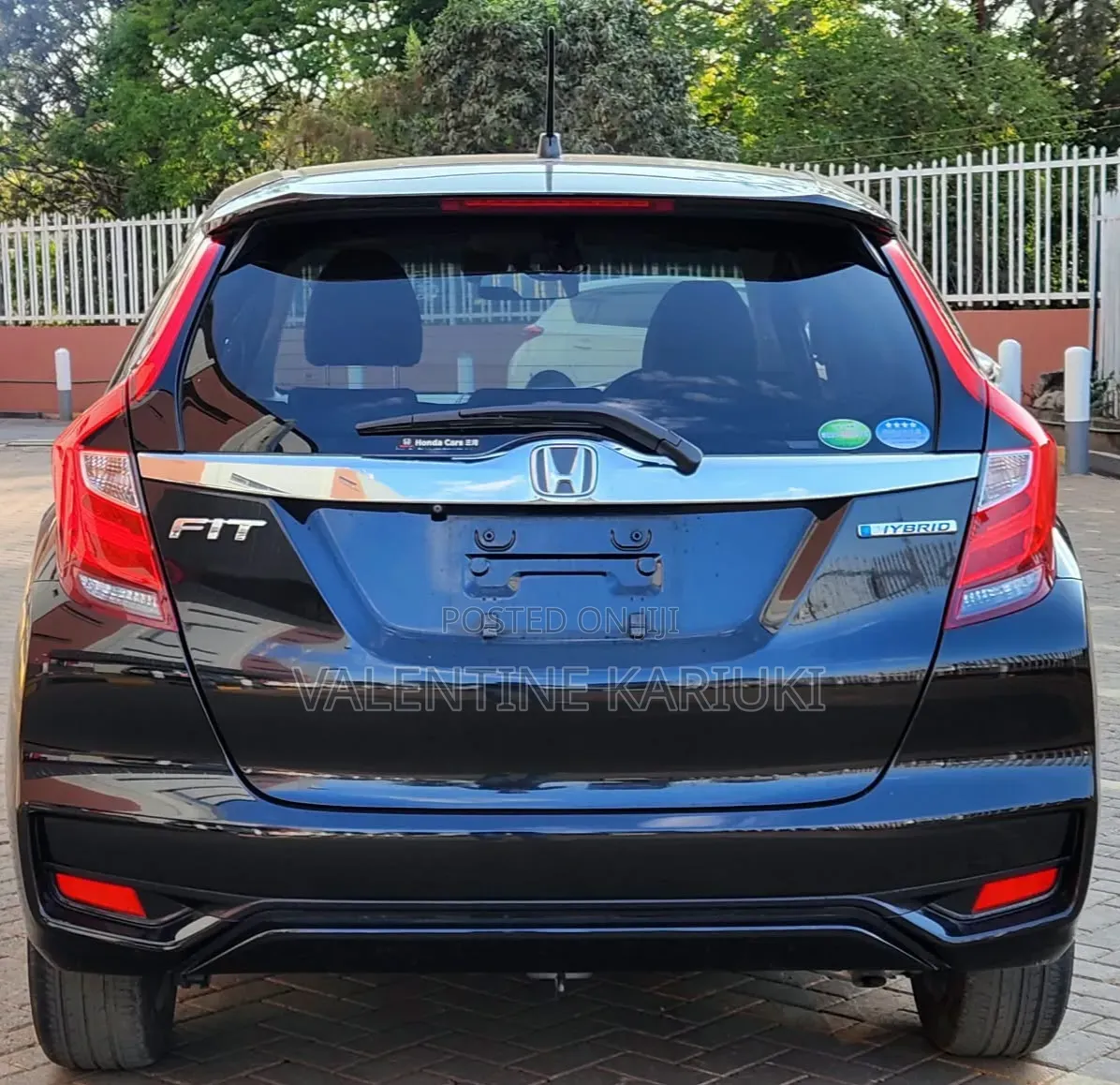 Honda Fit 2017 Black