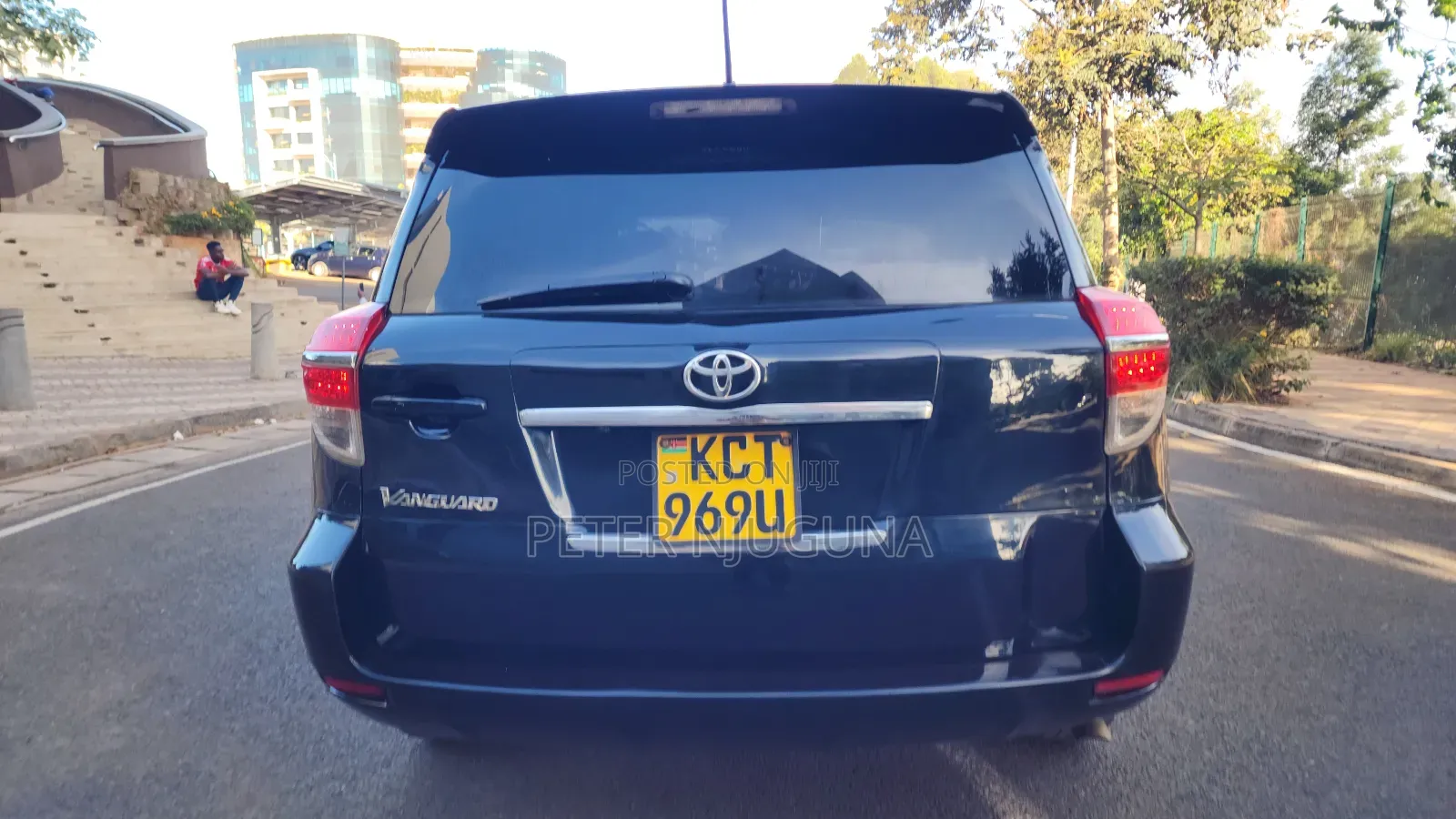 Toyota Vanguard 2012 Black