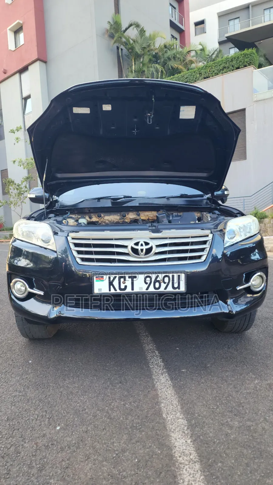 Toyota Vanguard 2012 Black