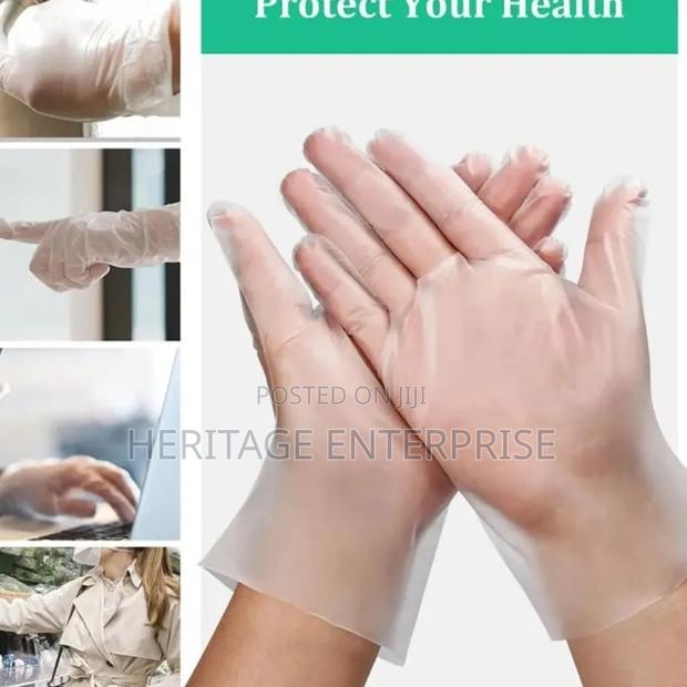 Plastic Gloves, Disposable Gloves - main view
