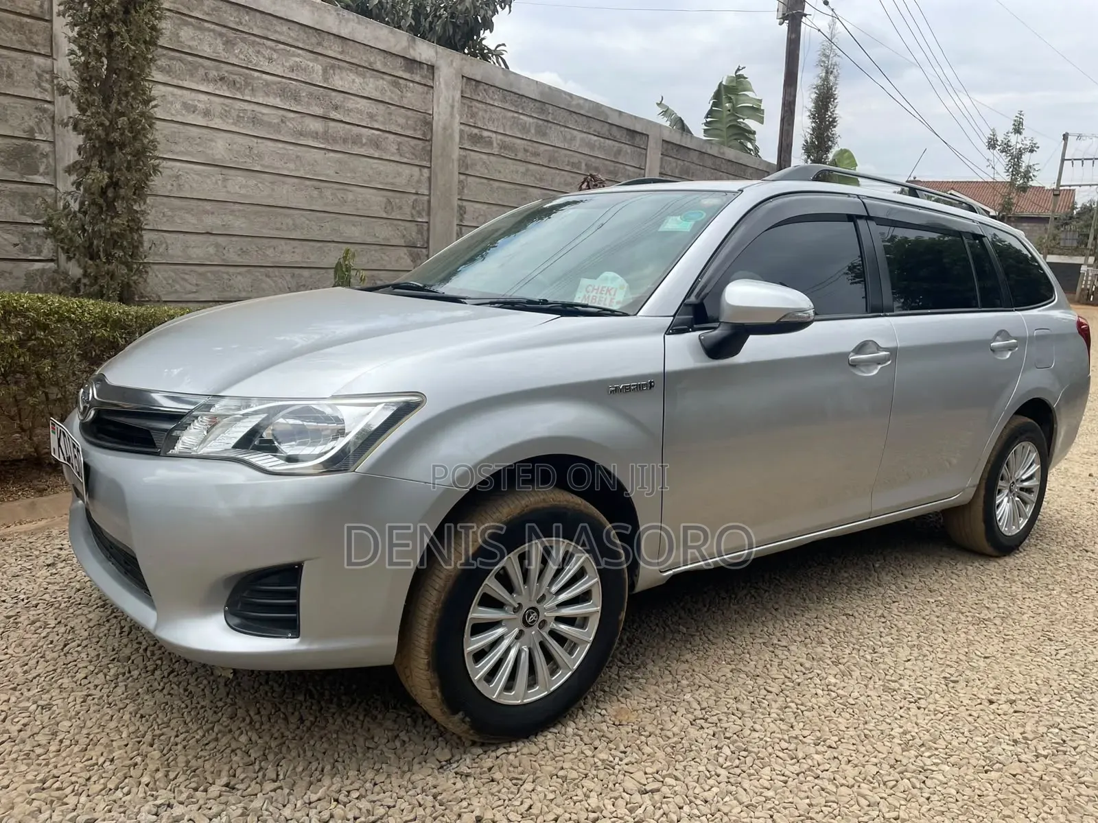 Toyota Corolla Fielder 2015 Silver