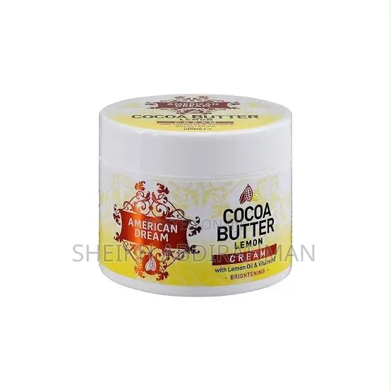 American Dream Cocoa Butter Face Cream With Lemon Vitamin E