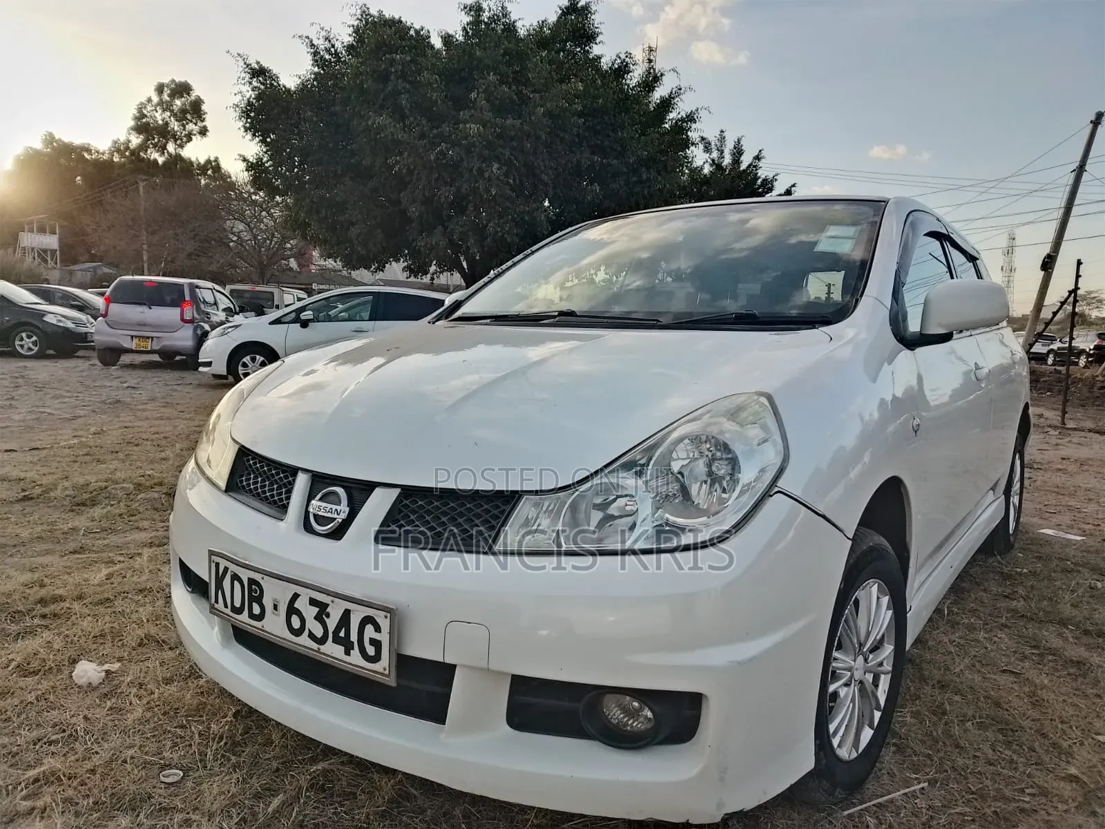 Nissan Wingroad 2014 White