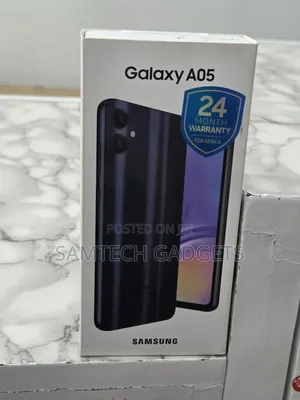 New Samsung Galaxy A05 64 GB Black