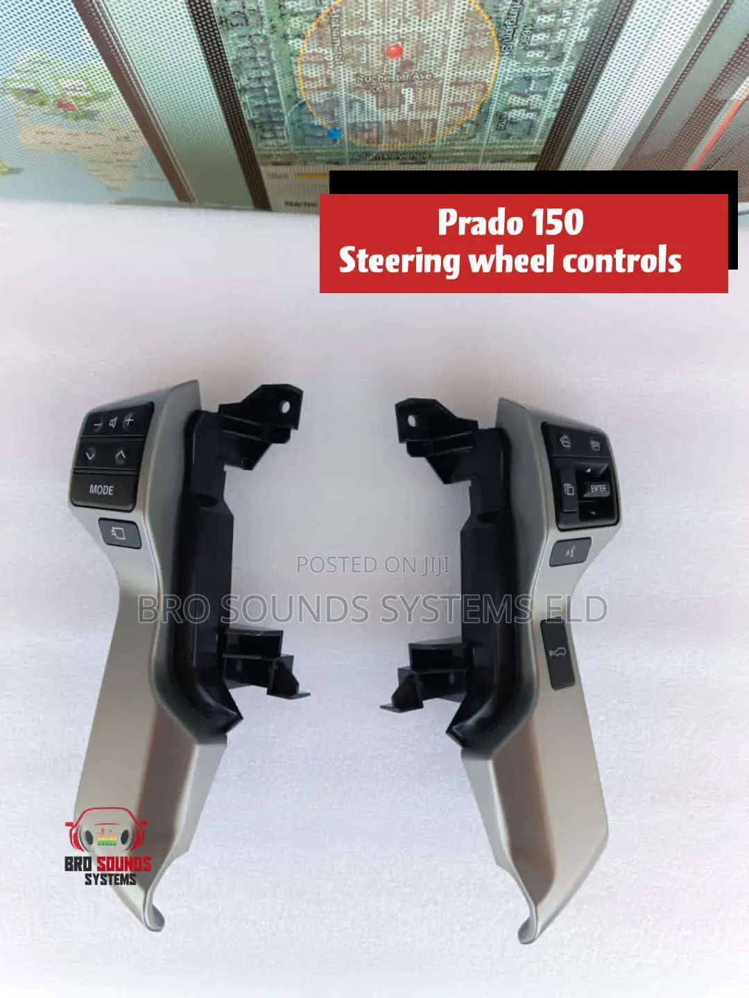 Toyota Prado Steering Wheel Radio Controls