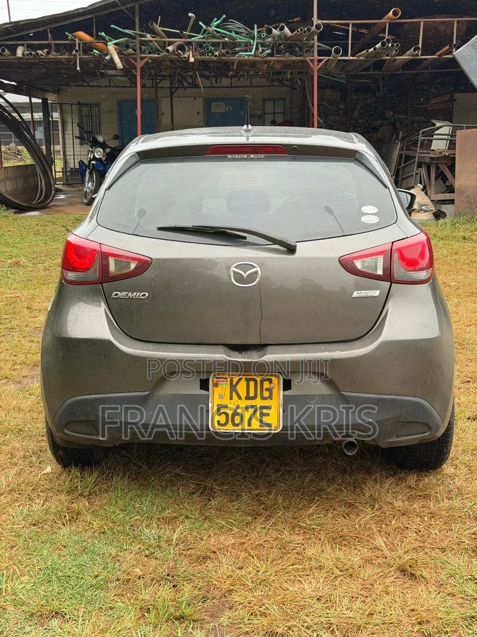 Mazda Demio 2015 Burgundy