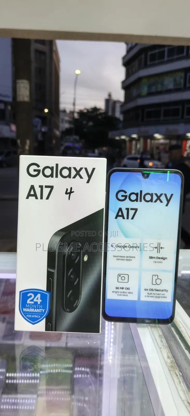 New Samsung Galaxy A17 128 GB Black - main view