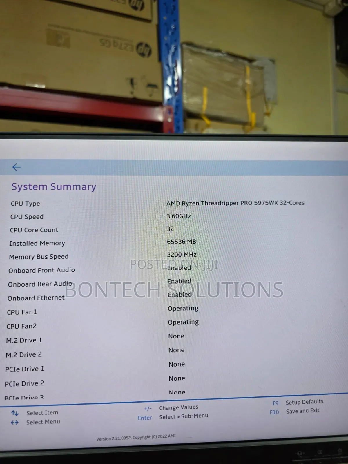 New Desktop Computer Lenovo ThinkStation P520 64GB AMD Ryzen SSD 512GB