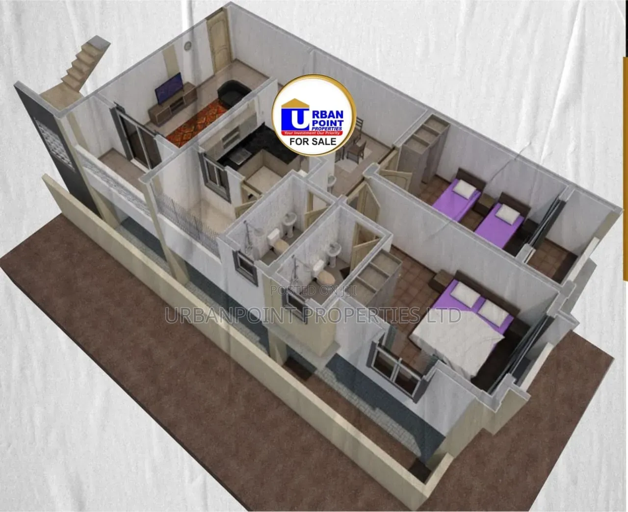 2bdrm Apartment in Mtambo for sale