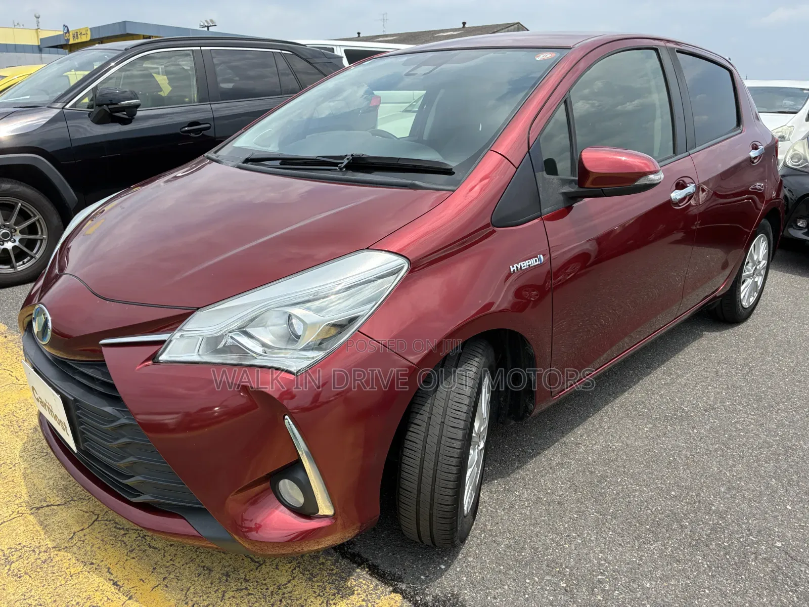 Toyota Vitz 2019 Red