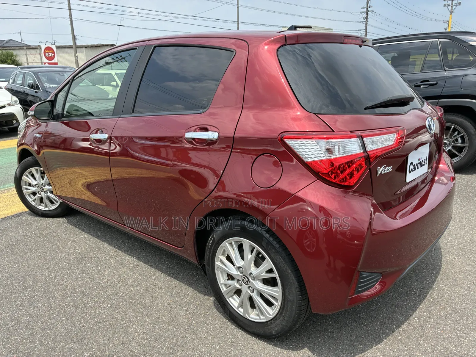 Toyota Vitz 2019 Red