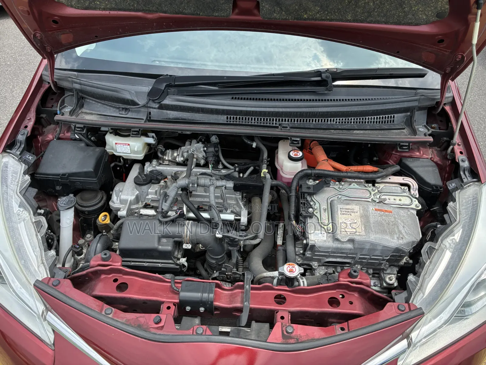 Toyota Vitz 2019 Red