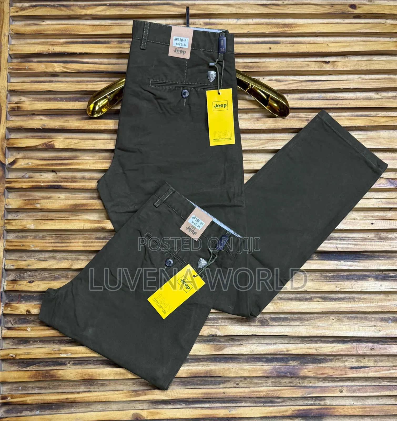 Hard Khakis Jeep Trousers