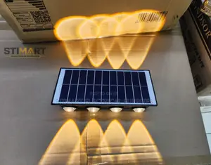 40W 4 Eye Solar Outdoor Wall Lamp