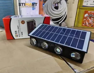 40W 4 Eye Solar Outdoor Wall Lamp