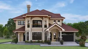 Flat Hidden Roof House Plans and Designs