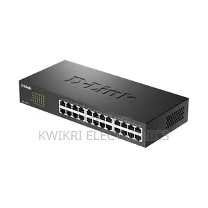 D-Link DES-1024D 24-Port Fast Ethernet Unmanaged Desktop Switch