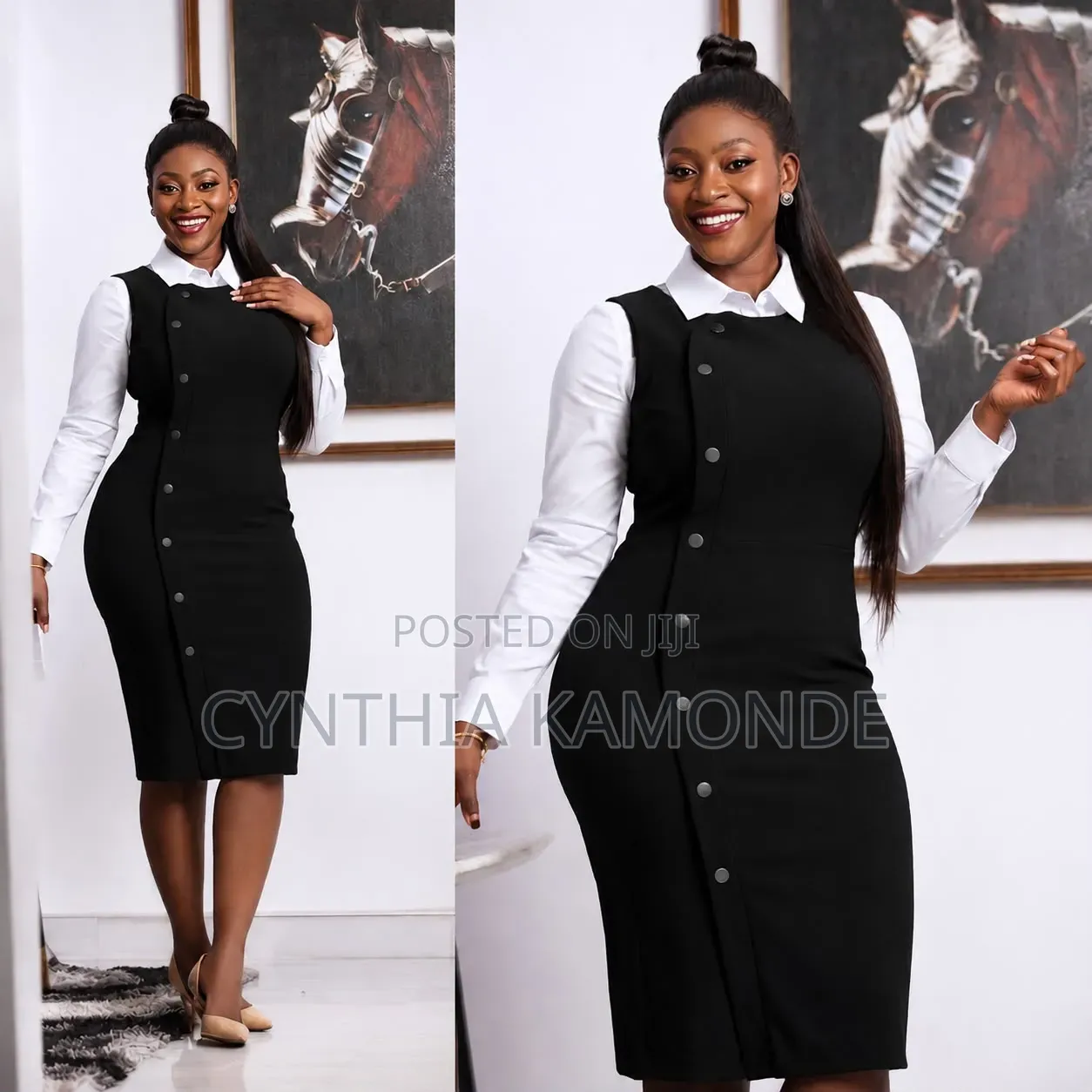 Fashionable Dress Comes With a Separate Shirt