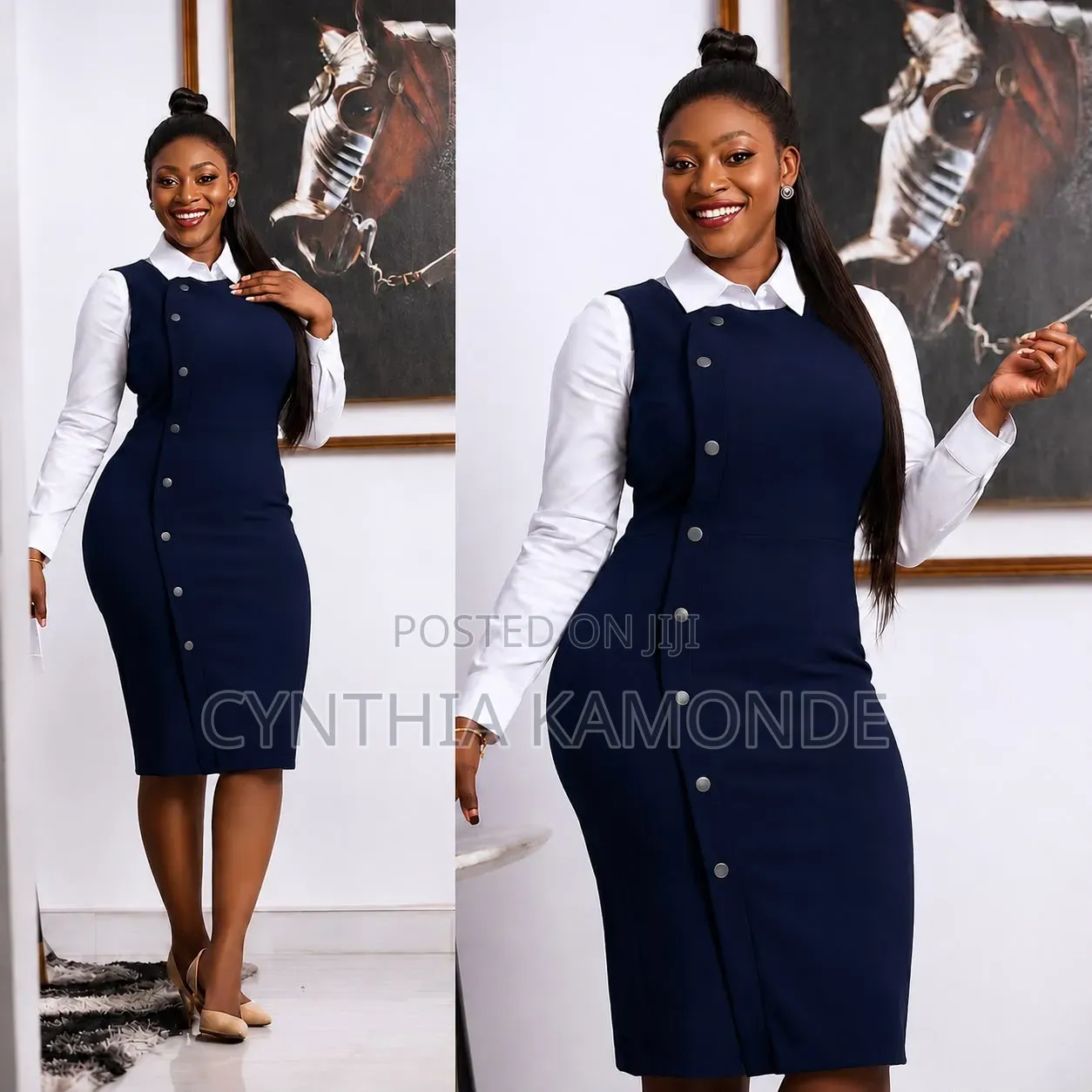 Fashionable Dress Comes With a Separate Shirt