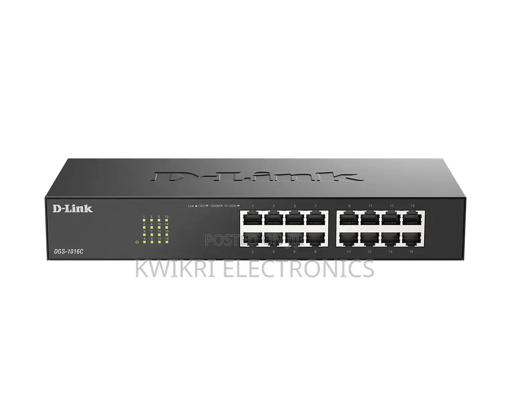 DGS-1016C 16-Port Gigabit Unmanaged Switch | D-Link