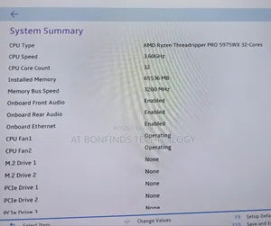 Desktop Computer Lenovo ThinkStation P520 64GB AMD SSD 1T