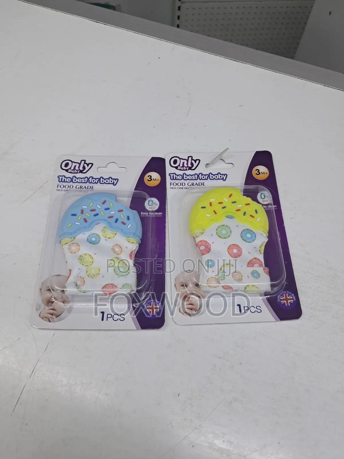 Baby Teething Mitten - Teether Glove - Infants Newborn Teething Toy