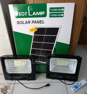 Jsot 2 in 1 200W+200W Twin Solar Floodlight