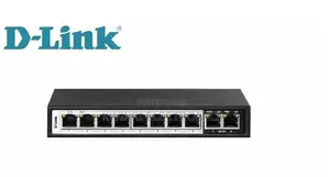 DLink DGS-F1100-10PS-E PoE Switch Smart Managed Gigabit With 2 SFP