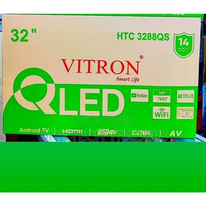 32 Inches Vitron Smart TV Qled, No Bluetooth