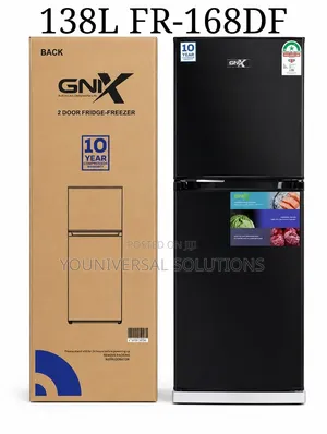 138Litres GNIX FR-168DF Double Door Refrigerator