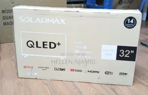 Solarmax 32"inch QLED TV Frameless Android TV