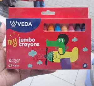 12 Pieces Jumbo Crayons