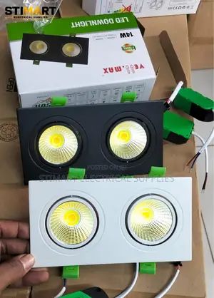 14W Double LED COB Recessed Downlight