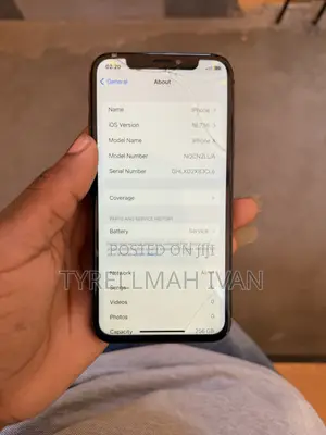 Apple iPhone X 256 GB Black