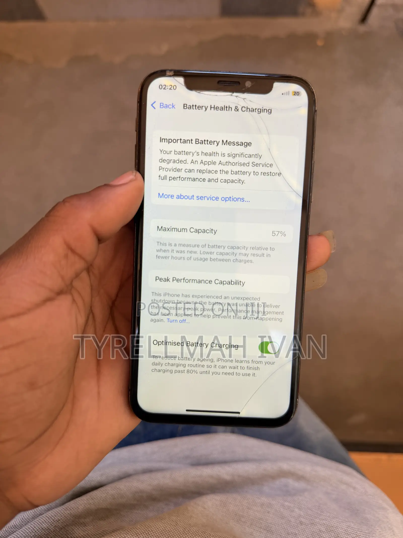 Apple iPhone X 256 GB Black