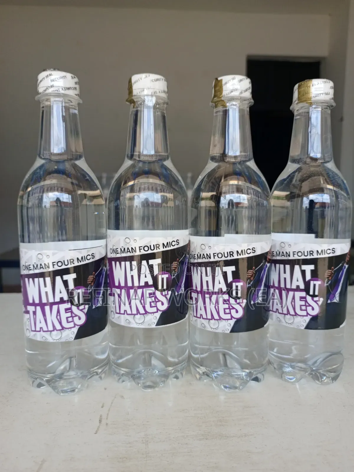 Oxidane Branded Bottled Water for Weddings, Events Companies