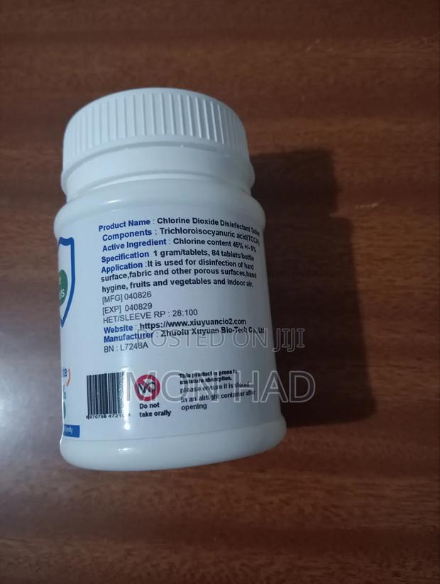 Chlorine Dioxide-84 (Disinfectant Tablets ) - thumbnail 2