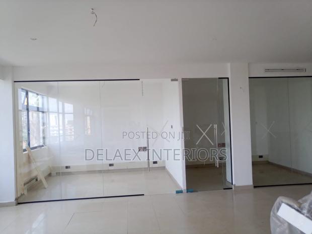 Clear Toughened Glass Partitioning