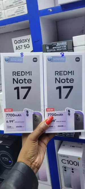 New Xiaomi Redmi Note 17 256 GB Blue