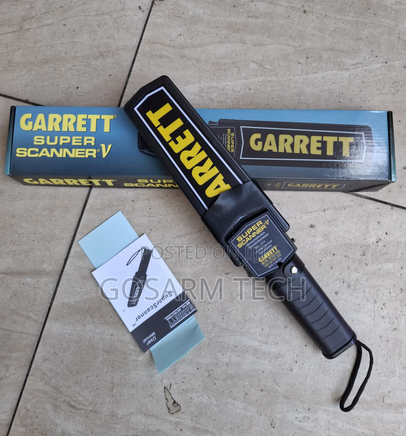 Garrett Body Security Metal Detector Scanner Security Guard Detector