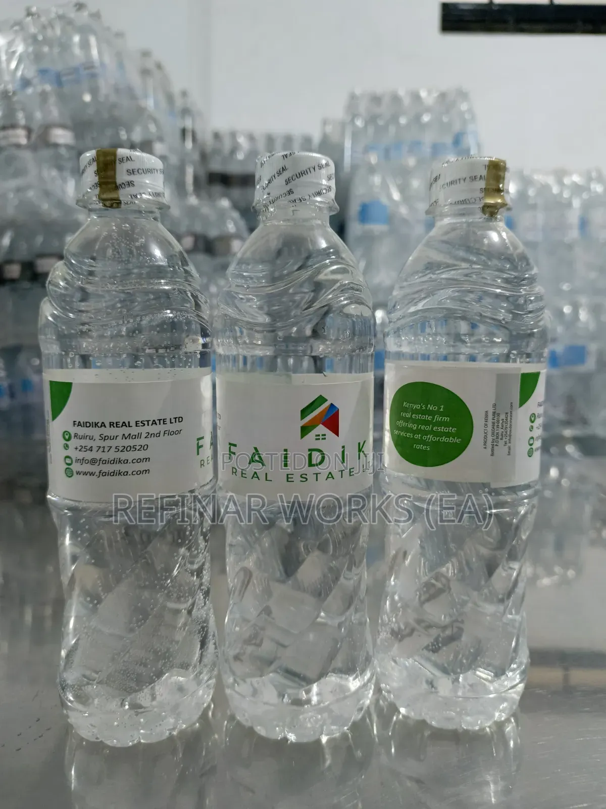 Customized Bottled Water for Product Launches Exhibitions