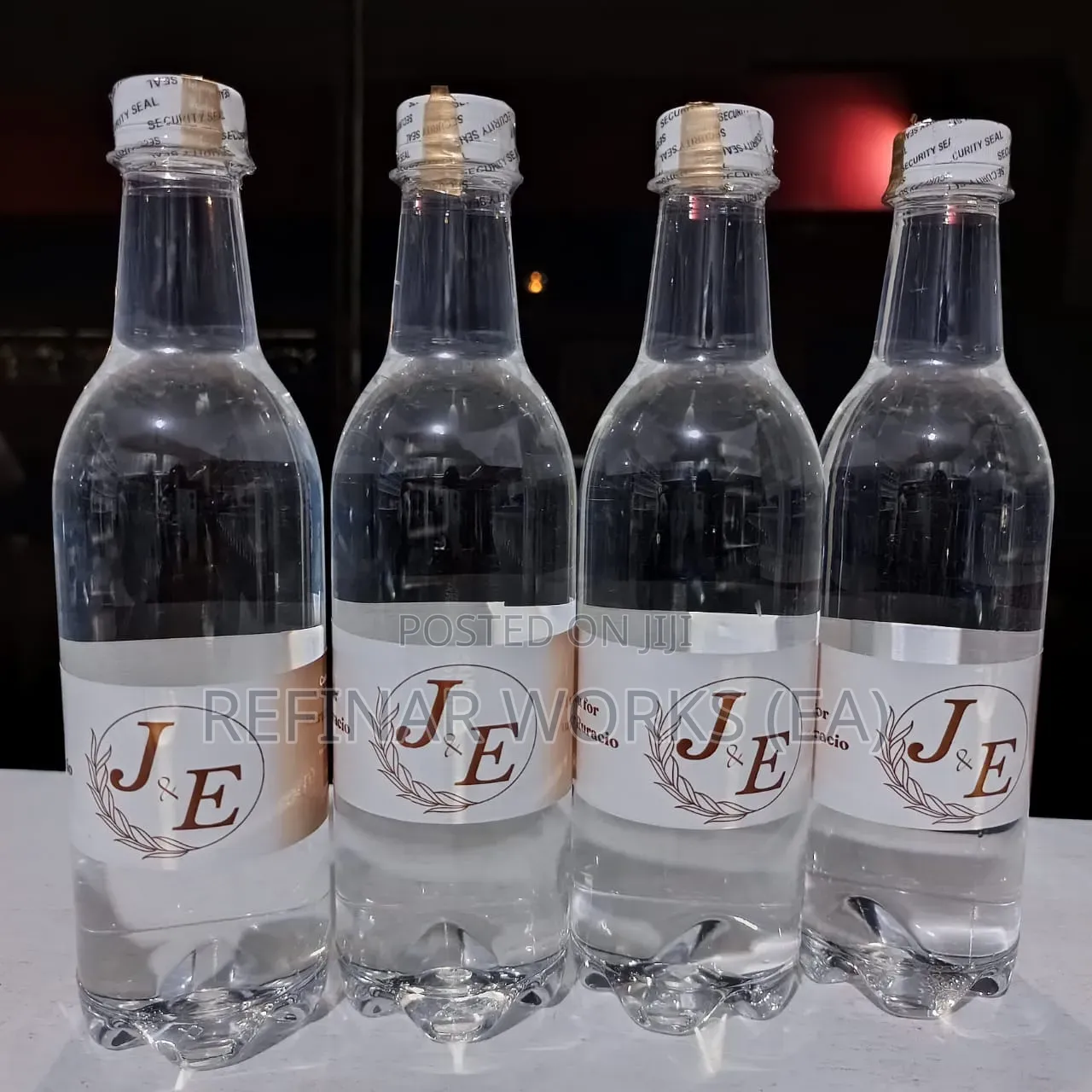 Customized Bottled Water for Product Launches Exhibitions