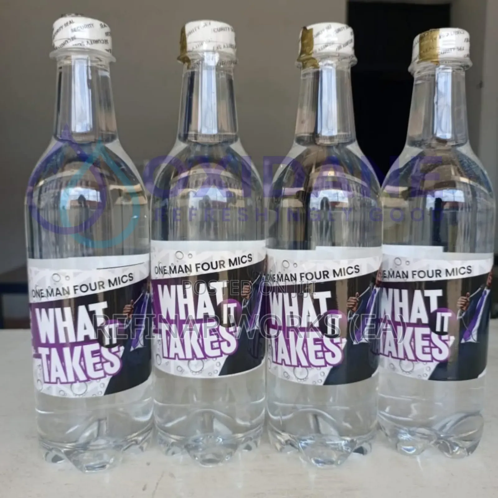 Customized Bottled Water for Product Launches Exhibitions